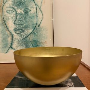 OYOY raw brass bowl
